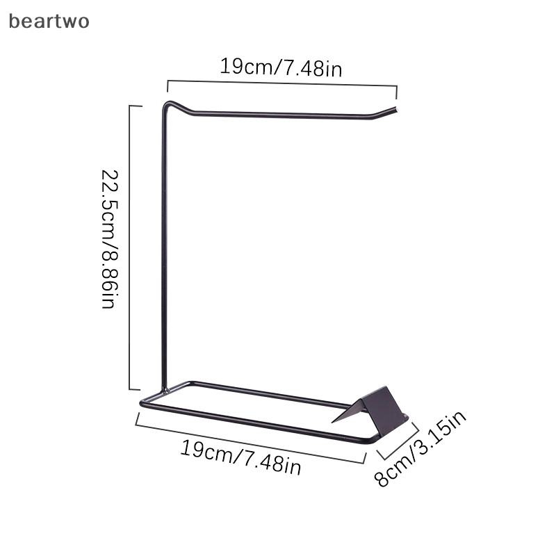 < Beartwo > Đế trưng bày trang sức bằng sắt Để bàn Đồ lặt vặt Giá đựng đồ trang sức cho vòng cổ Vòng tay Bông tai Nhẫn đẹp