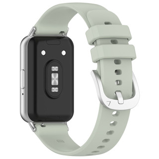 Dây đeo silicon có khóa bạc cho Samsung Galaxy Fit 3 fit3 có đầu nối
