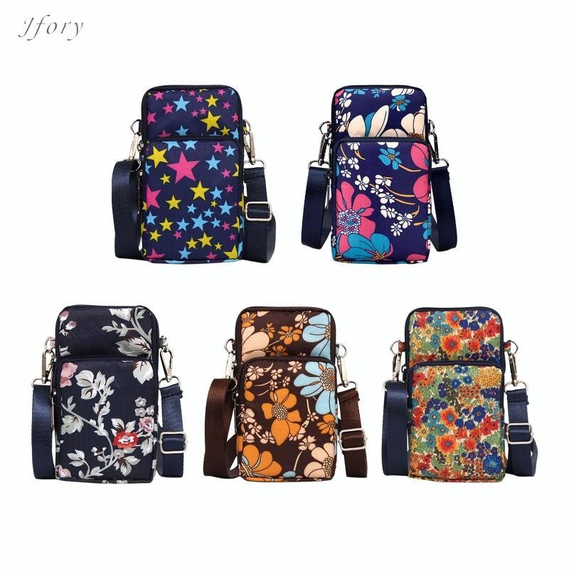 Túi đựng điện thoại di động Jfory, Ví bỏ túi, Túi đeo trước, Dây đeo vai có thể điều chỉnh, Mini