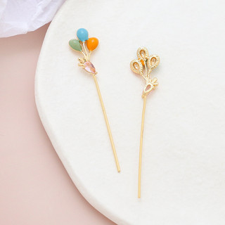 Đồng Clad Vàng Nhỏ với giọt dầu cà rốt, trang sức DIY handmade baroque cầm tay