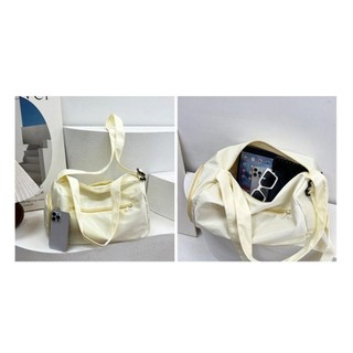 Túi đeo vai/đeo chéo nylon nhẹ, phong cách thể thao Yoga, túi tote du lịch thời trang