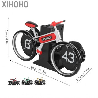 Xihoho Đồng hồ lật xe đạp Dễ đọc Chế độ retro xuống 12 giờ cho văn phòng tại nhà