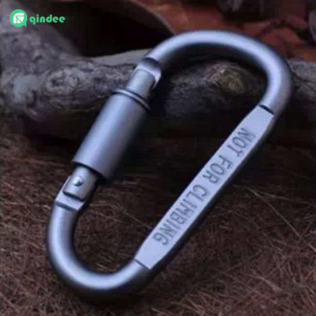 [Còn hàng] Hợp kim nhôm Carabiner Type D Quickdraw Leo núi Móc an toàn