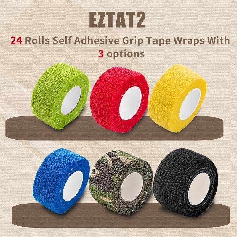 Ez Dùng Một Lần 2 '' x5 Sân Hình Xăm Grip Bao Bọc Chống Thấm Nước Tự Dính Băng Cuộn Cho Máy Xăm Tay Cầm Ống 12 / 24 Chiếc