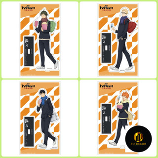 Móc Khoá, Standee, Tranh Kính Mô Anime Haikyuu!! Tadashi Yamaguchi Kageyama Tobio Hot Trang Trí Bàn Học, Làm Việc