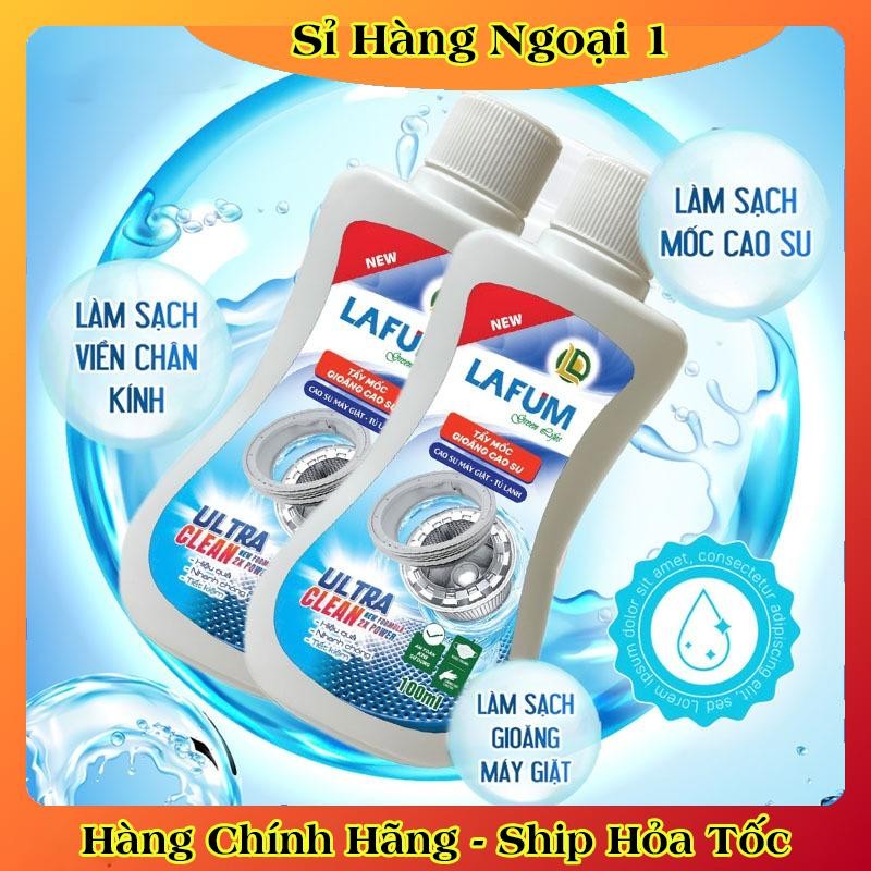 Tẩy mốc gioăng cao su LAFUM loại bỏ nấm mốc trên bề mặt cao su máy giặt tủ lạnh, silicon, nhựa, nền gạch, viền chân kí