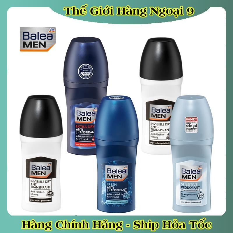 [Hàng nội địa Đức] Lăn khử mùi Balea men của Đức