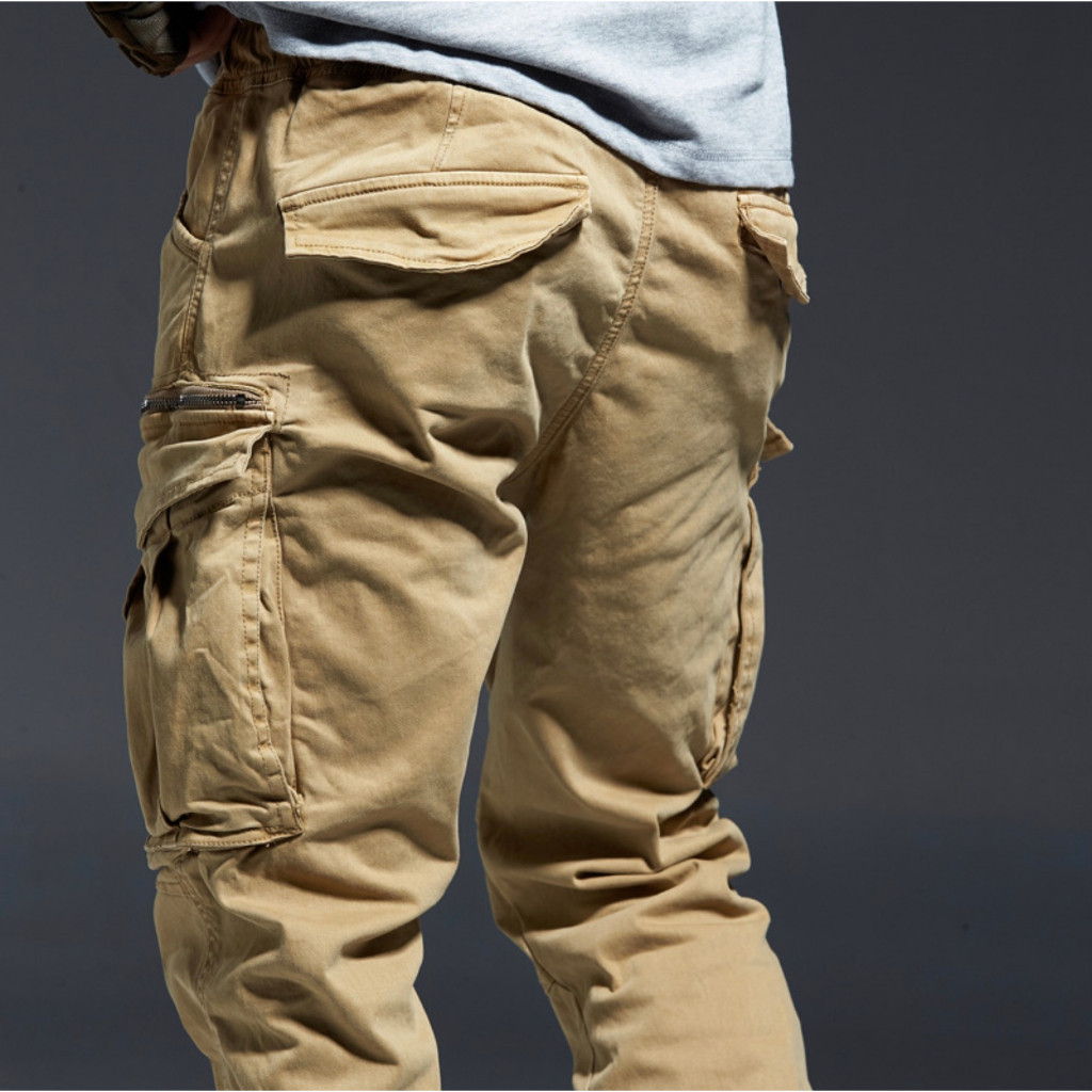 Quần jogger phong cách Retro_dã ngoại_du lịch