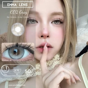 Lens 1 Ngày Co2 Gray | Lens 1 Day Xám Tây Mix Nhũ | Emma Lens