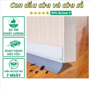 dán chân cửa dải niêm phong, chặn khe cửa ngăn gió , cách nhiệt, cách âm, chống côn trùng, bụi bẩn SUNND