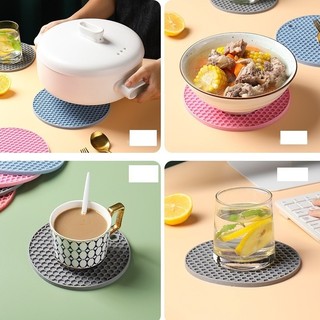Miếng lót silicon cách nhiệt cao cấp, tấm lót chống xước bếp chịu nhiệt tới 200 độ C dễ dàng vệ sinh