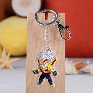 Dragon Ball Acrylic Móc Khóa Nhào Lộn Đám Mây Vegeta Vegito Son Gohan Son Goku Cellu Thiết Bị Ngoại Vi