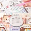 Lịch để bàn TUYỆT VỜI, Tổ chức hàng ngày Lịch để bàn Mini hình mèo hoạt hình, Danh sách việc cần làm 2025 cuộn dây Lịch văn phòng