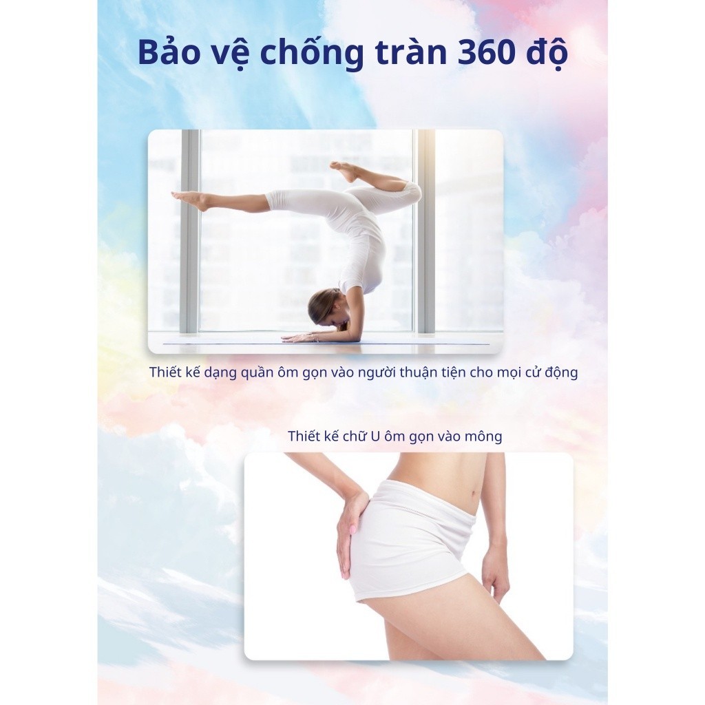 Combo 2 Băng Vệ Sinh Quần Aiwina Ngày Và Đêm Size S/M - L/XL gói 3 miếng
