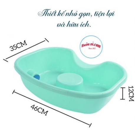 Chậu gội đầu tại giường cho người già, bà bầu, trẻ nhỏ Nhựa Việt Nhật -Thau gội đầu tiện ích (MS: 2206) Buôn rẻ 01358 Ba