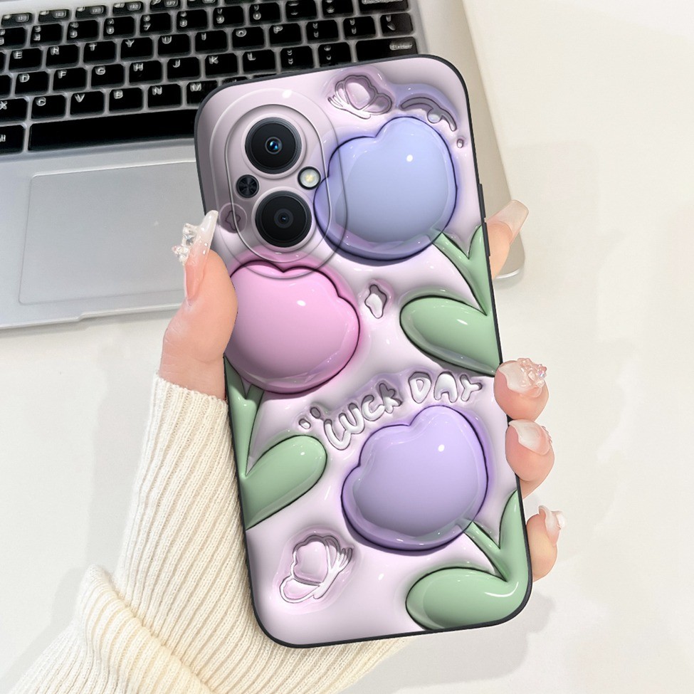 Ốp Lưng 5G Cho Oppo Reno 7Z 8Z 7Lite 8Lite Gấu Trúc Dễ Thương Thời Trang Thẩm Mỹ Ốp Lưng Điện Thoại Oppo CPH2457 CPH2343