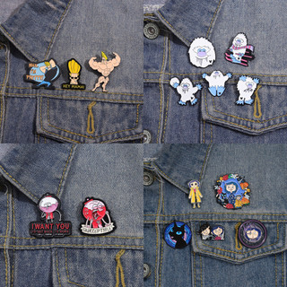 '' 100 Anime Nhân Vật Series One Punch Man Simpson Men Trâm Cài Quần Áo Thời Trang Phụ Kiện Túi Học Huy Hiệu Quà Tặng Cho Bạn Bè '