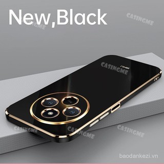 Redmi 14C 2024 sang trọng mạ vỏ đối với Redmi 14C redmi14c 14 C C14 4G 5g 2024 điện thoại trường hợp mềm Silicone chống sốc điện thoại Cover quay lại rtub