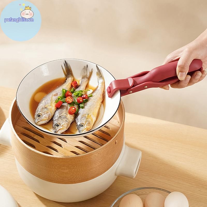 Pufangbliss Đĩa Nóng Kẹp Giá Đỡ Kẹp Bát Giá Đỡ Nồi Kẹp Để Di Chuyển Đĩa Nóng Bát Pizza Chảo Chiên Không Khí Lò Vi Sóng VN