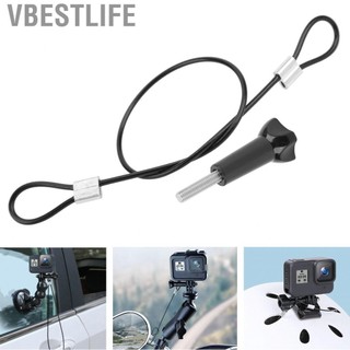 VBESTLIFE Dây buộc chống mất camera Dây đeo cổ tay bằng thép không gỉ 30cm