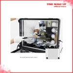 [ CHÍNH HÃNG ] Cốp vali kéo có 8 đèn và 4 chân đựng đồ makeup. Thùng cốp vali 8Led có khay đựng chân ở gầm cốp to MS 982 — ảnh 7
