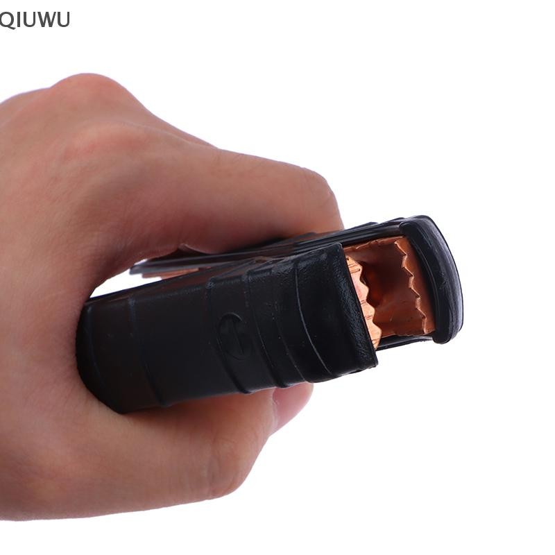 Qiuwu 2 CÁI 100 / 200 / 300 / 500A Kẹp cá sấu bằng đồng hạng nặng Thiết bị đầu cuối Kẹp cá sấu điện Đầu nối thử nghiệm cho cáp nhảy Tăng cường.