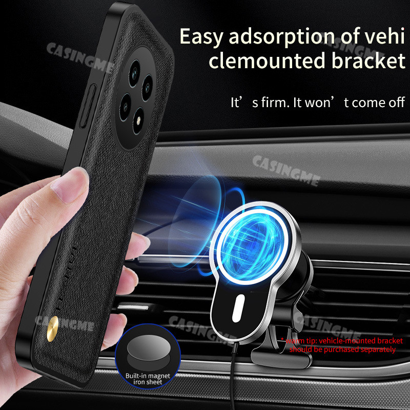 Vỏ da từ tính Realme 13 + 5G cho Realme 13 + Realme13 + Realmi 13 + Pro Plus 13Plus 13x 4G 5G 2024 Ốp điện thoại chống sốc PC cứng mờ Ốp lưng TPU mềm