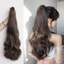 Tóc giả đuôi ngựa dài xoăn tự nhiên thời trang nữ