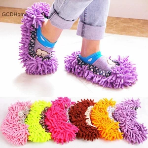 Gcdhome Mới 1 Chiếc al Quét Sàn Phát Hiện Lười Kéo overshoes Sạch Dép Phù Hợp Với Sạch Cây Lau Mũ Che Giày Sạch Sẽ HOT