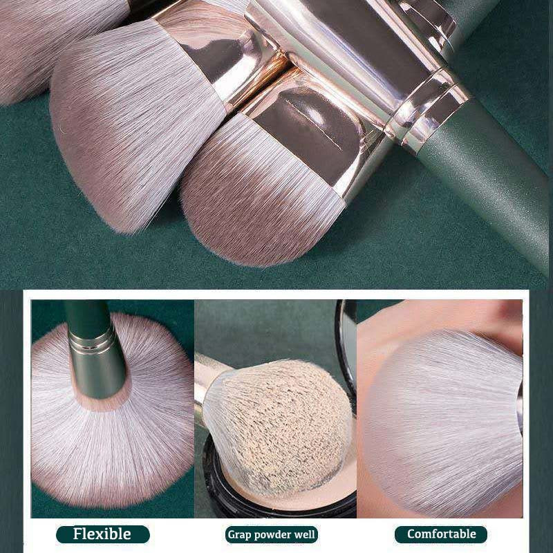 Bộ 14 Cọ Trang Điểm Cá Nhân MAANGE Chính Hãng Siêu Mềm Bám Phấn Kèm Túi Đựng 1340