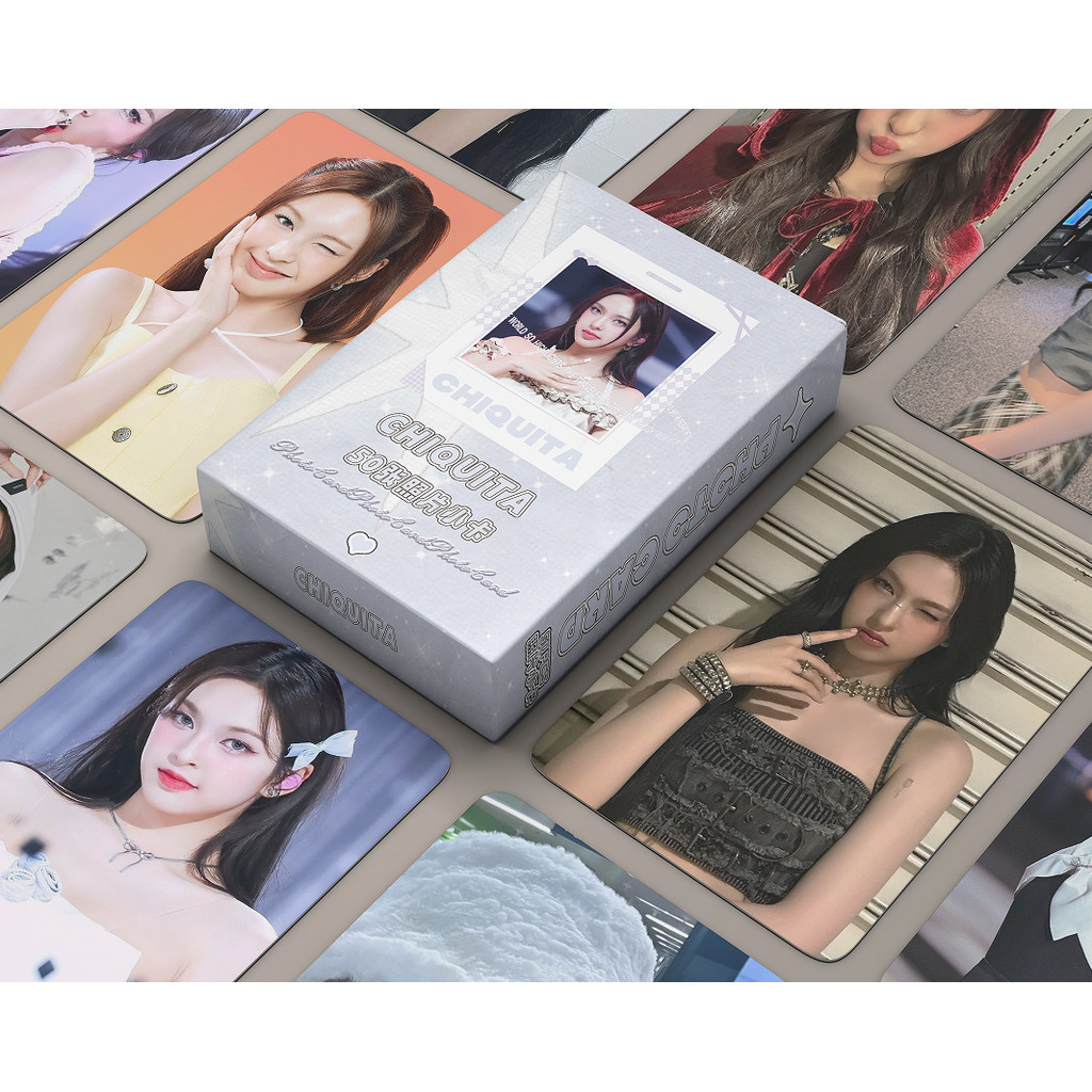 50-124 chiếc BM Holographic Lomo Cards Like That BABYMONS7ER SHEESH Hologram Photocards MONSTIEZ AHYEON ASA CHIQUITA PHARITA RAMI RORA RUKA Bưu thiếp Laser YM