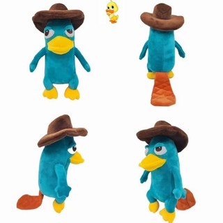 Plus Ducksbill Terri Doll Ducksbill Đồ chơi sang trọng mềm mại Đệm Sofa Hỗ trợ thắt lưng Quà tặng trang trí tinh tế cho gia đình, Quà tặng cho trẻ em, Quà tặng Giáng sinh