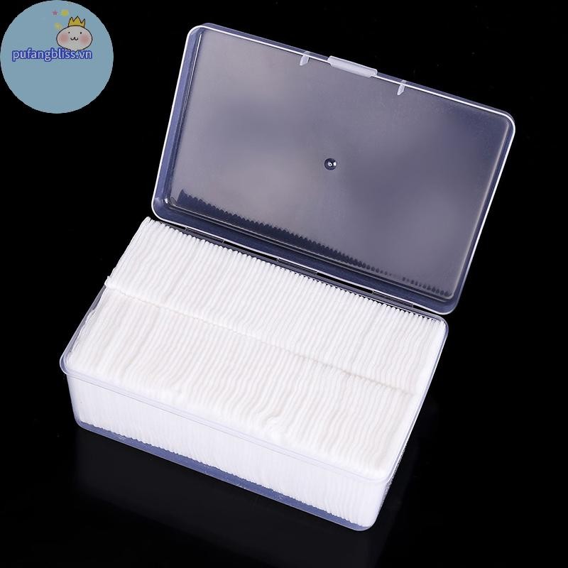 Pufangbliss Trong Suốt Lật Cotton Hộp Bảo Quản Trang Điểm Tổ Chức al Photocard Thần Tượng Thẻ Hộp Bảo Quản Hộp Chống Bụi VN