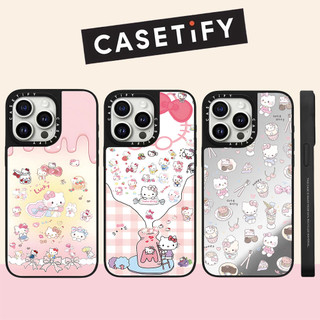 Full Màn Hình Cat Gương Cứng Ốp Lưng Điện Thoại iPhone 17 Pro Max 16 Plus 15 14 13 12 11 Ốp Lưng Bọc Toàn Bộ Vỏ Acrylic Phía Sau Chống Sốc