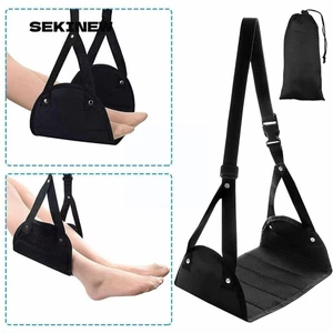 SEKINEW Móc treo chân Máy bay du lịch có thể điều chỉnh Giảm mệt mỏi Treo đồ nội thất