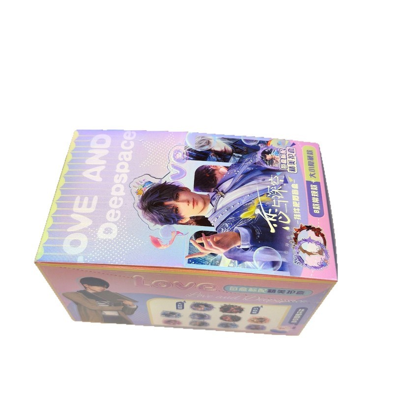Bộ hộp mù Love and Deepspace Huy hiệu & Chân móc khóa (Hộp đầy đủ 10 chiếc) | Quà tặng trò chơi bí ẩn