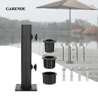 Garande Sân Dù Cực Đứng Dù Dù Kim Loại Ô Ống Chân Đế Cột Cờ Giá Đỡ Cho Dock Bên Ngoài Bể Bơi Ngoài Trời Bleacher