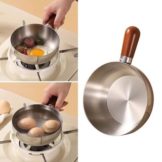 Nồi Thực Phẩm Bổ Sung JKDESIGN, Nồi Nhỏ Bạc Inox 304, Bát Tay Cầm Có Thể Tháo Rời Đơn Giản Tròn 0 Lớp Phủ Trộn Bát Đa Năng