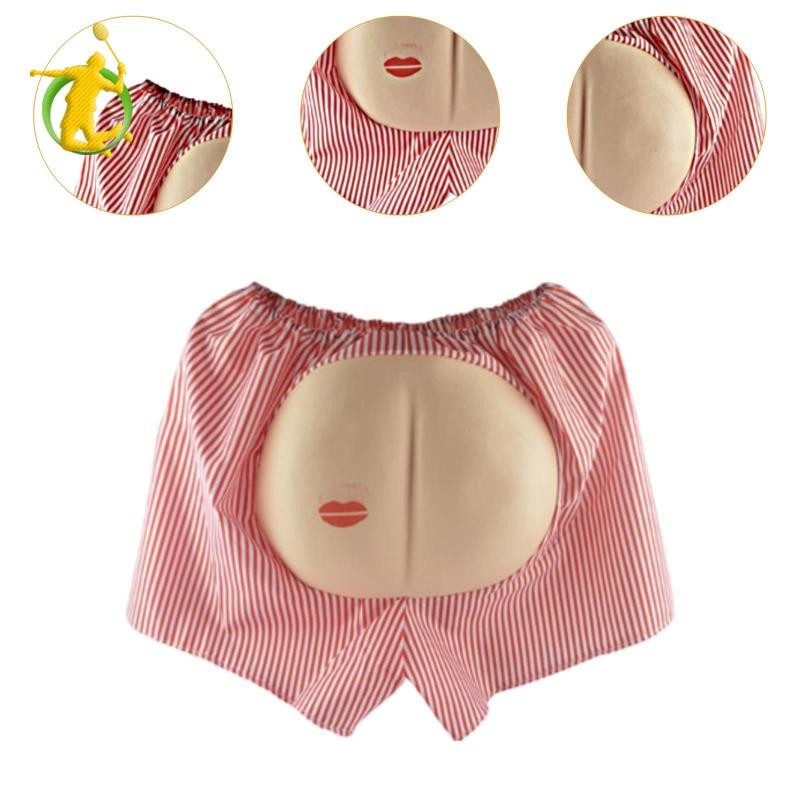 Hài hước Tháng Tư Cá Trang Phục Đảng Đạo Cụ Prank Trang Phục Ngộ nghĩnh Quần Short Mông Giả