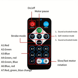 Đèn ngủ USB Aurora RGB 5V Điều khiển kích hoạt âm thanh xoay tự động Trang trí phòng hát tại nhà