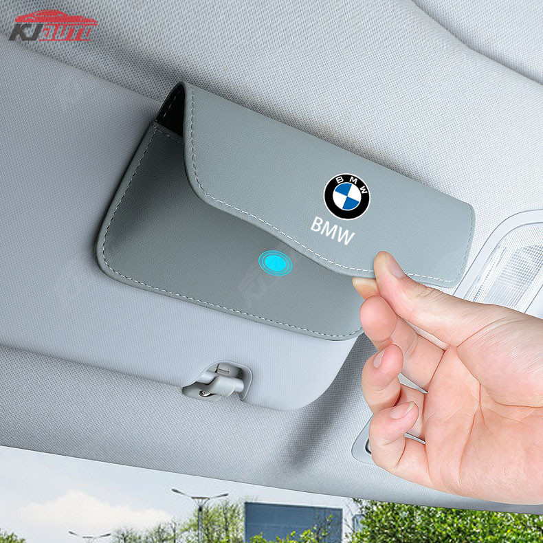 Bmw Da Kính Ốp Lưng Ô Tô Tấm Che Nắng Thẻ / Bảo Quản Vé Người Tổ Chức Tài Liệu Phụ Kiện Xe Hơi Cho 3 Series 5 X5 X3 X1 2 Series 1 Series 4 Series X4