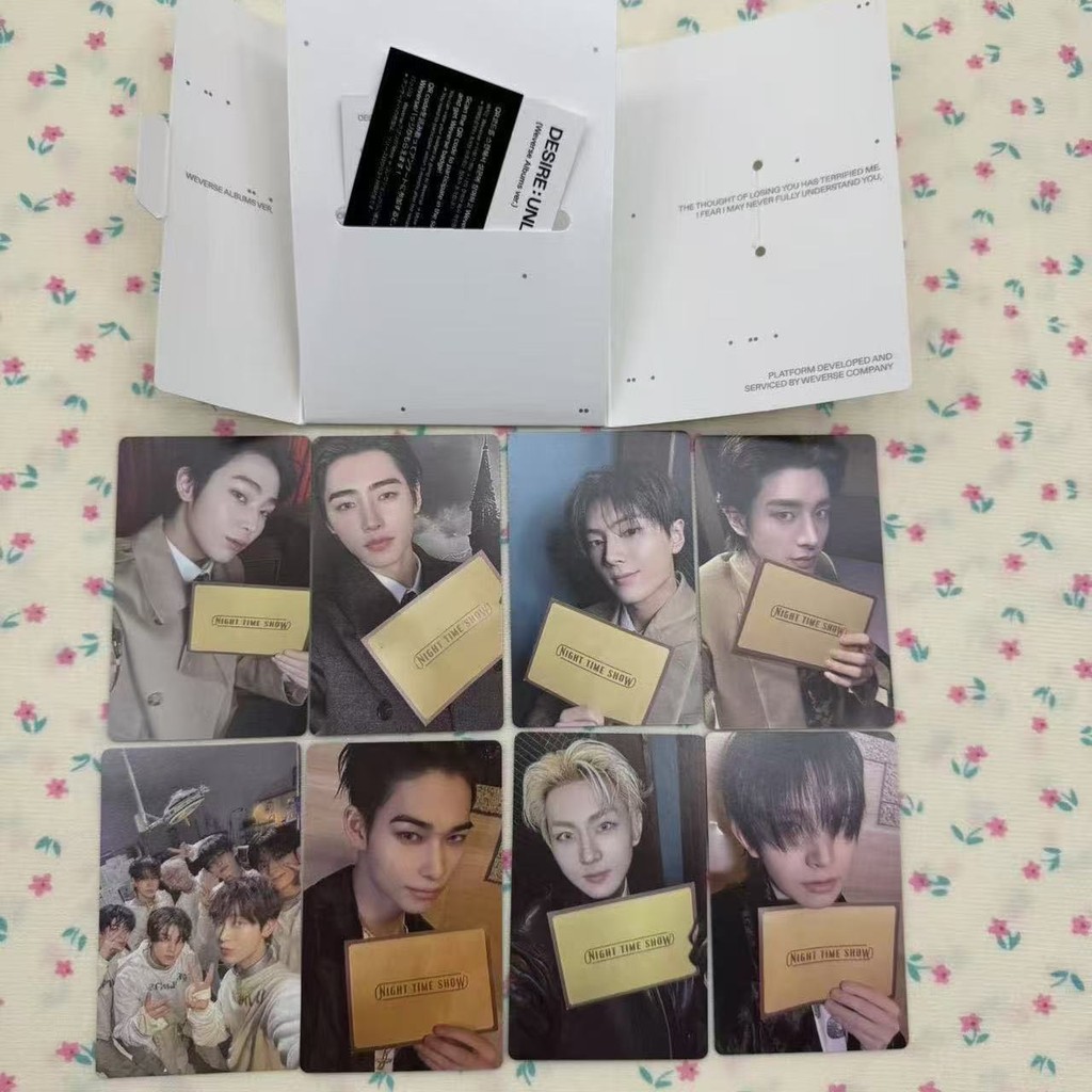 Album Mini thứ 6 của Kpop Enyhpen DESIRE UNLEASH Photocards