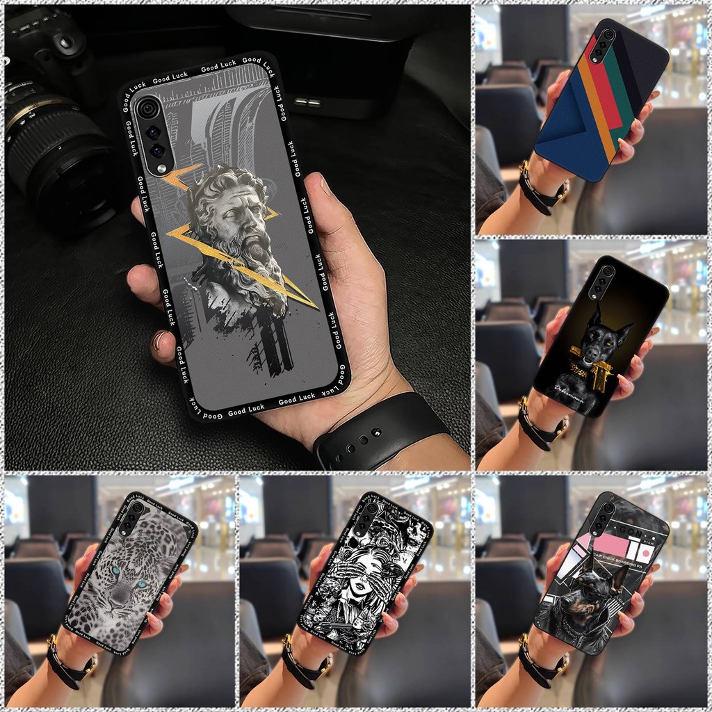 Ốp Điện Thoại Hoạt Hình TPU Cho LG Velvet 4G / 5G Silicon Graffiti Túi Điện Thoại Dễ Thương Bọc Toàn Bộ Bền Chống Va Đập Chống Sốc Ốp Lưng Bảo Vệ Chống Bụi Bẩn Thiết Kế Thời Trang Chống Thấm Nước