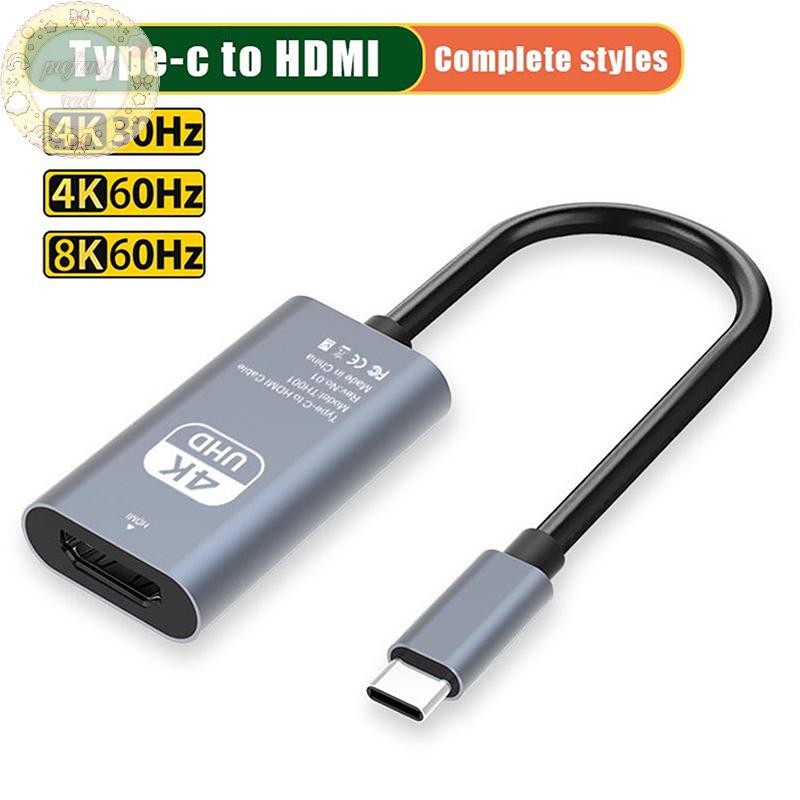 PURED TYPE C Sang 4K 60Hz Adapter USB C USB3.1 Nam Sang HDTV Nữ Cáp ...