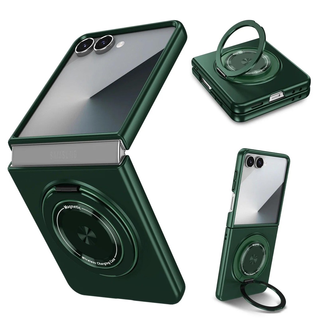 Ốp điện thoại xoay 360 cho Samsung Galaxy Z Flip 7 6 5 4 3 Flip7 Flip6 Flip5 Flip4 Flip3 Vỏ chống sốc