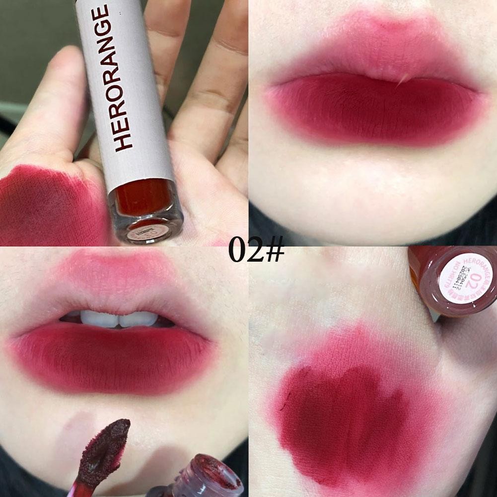 Son môi Velvet Matte Lip Glaze Trang điểm lâu trôi Gloss Cup Matte Son chống dính P8k1