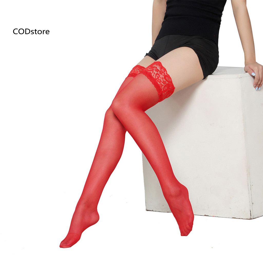 Vớ nữ màu trơn KDC cho nữ tuần trăng mật Vớ dài gợi cảm