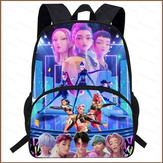 Ba lô Thợ săn quỷ YT2 K-Pop dành cho học sinh Dung tích lớn In nhẹ Phim hoạt hình RUMI Túi đi học TY2