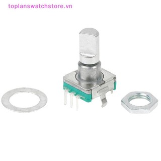 Toplanswatchstore 1PC EC11 Bộ mã hóa quay mỏng với 30 Định vị 15 xung 15mm Nửa trục VN