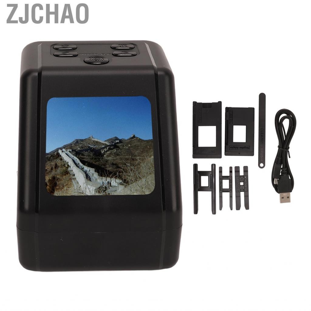 Zjchao Trượt máy quét âm với màn hình lớn 2.0 LCD Chuyển đổi màu b w Các tiêu cực Slide 135mm 126 110 Phim Super 8 đến 12MP JPEGS và Digitizer